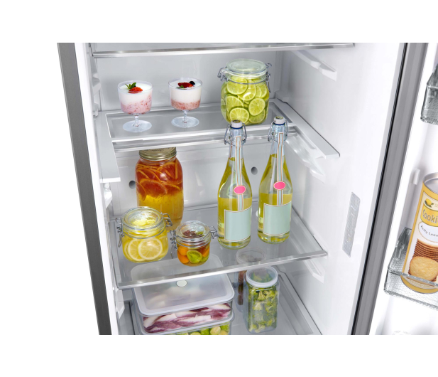 Lodówka Samsung RR39C7BJ5S9 EF Twin No Frost 186cm Srebrna AI 387L - 1306370 - zdjęcie 8